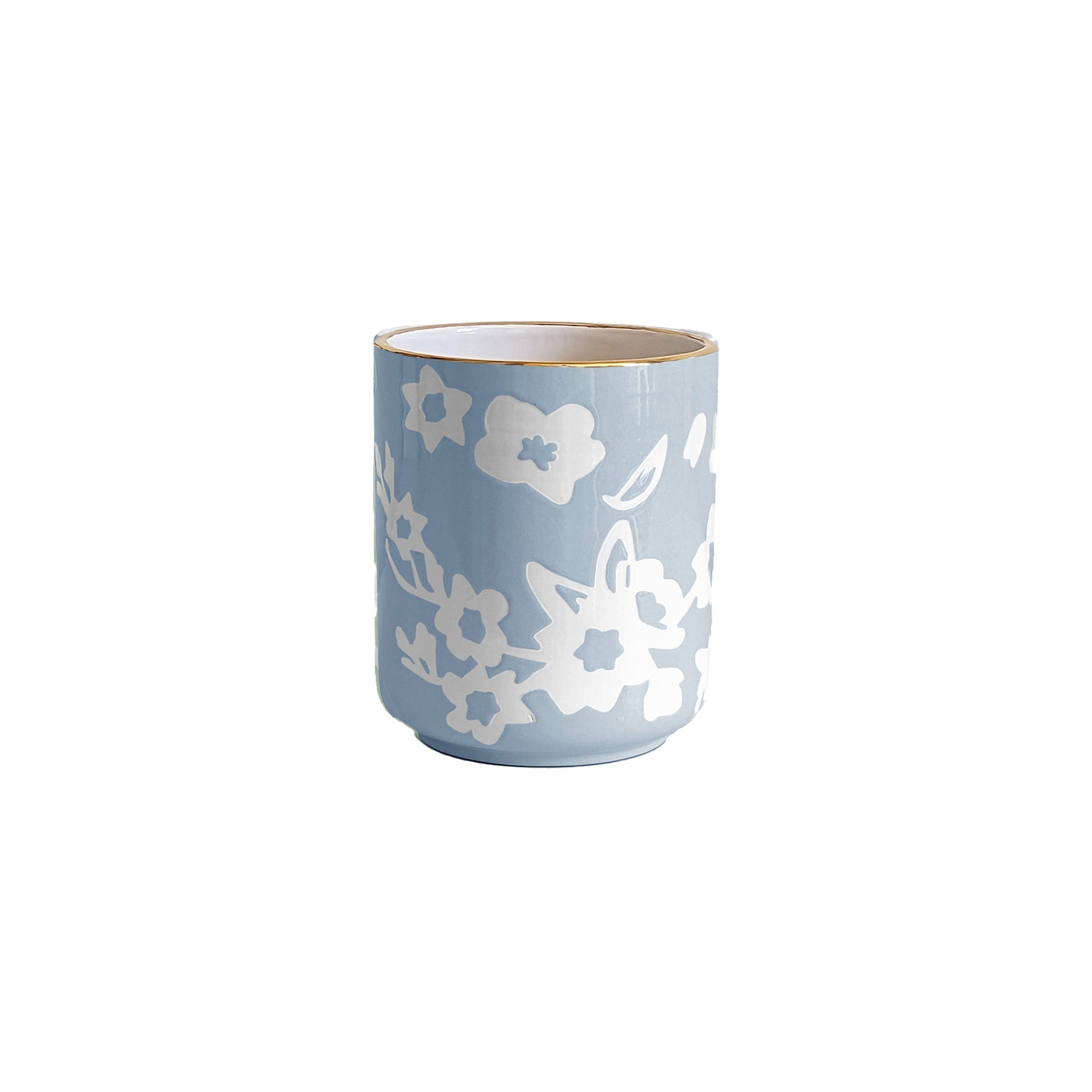 Sakura Vase with 22K Gold Accent - Aware House