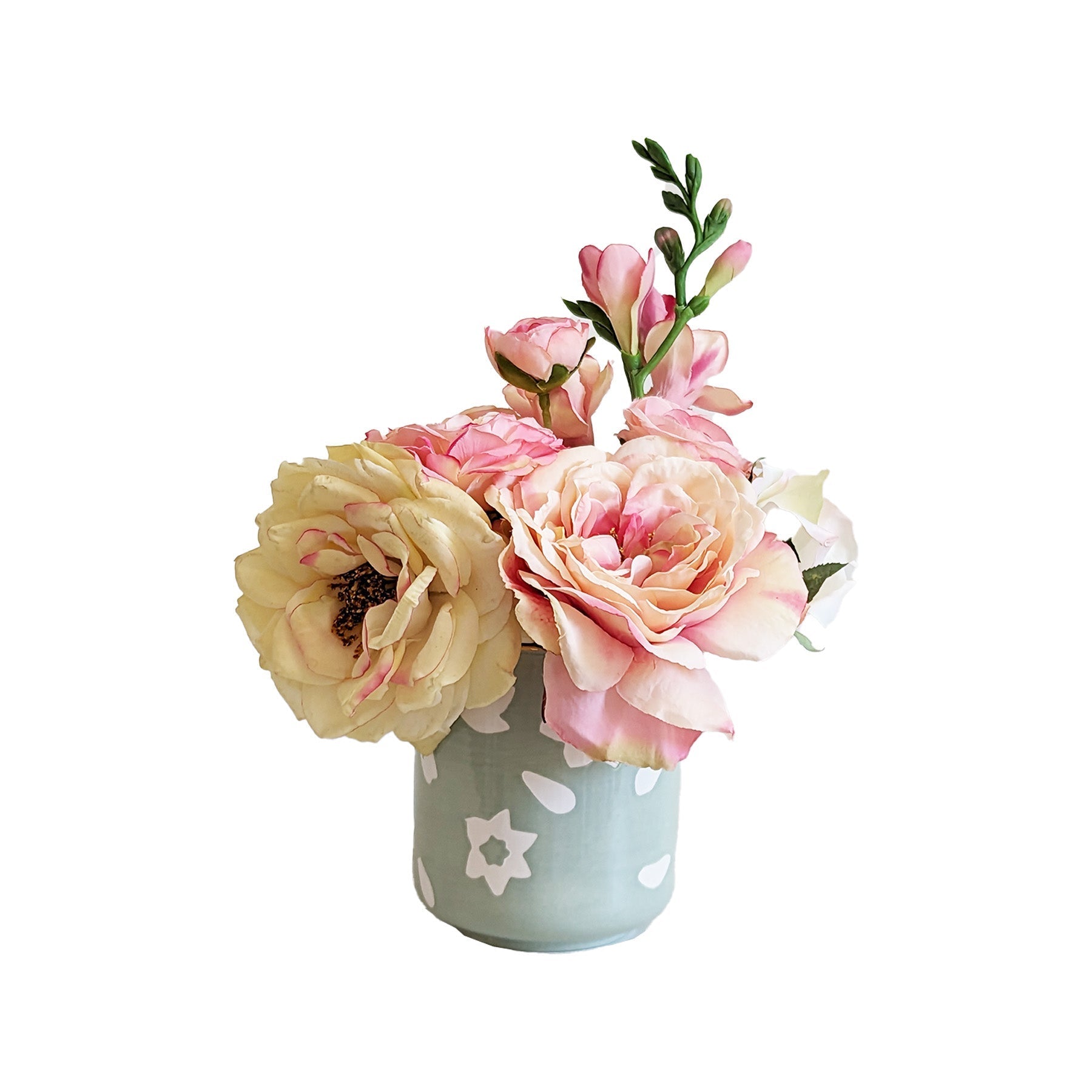Sakura Vase with 22K Gold Accent - Aware House