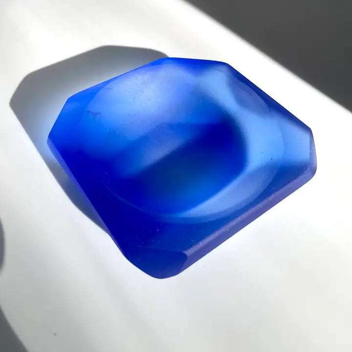 Coming Soon: Glass Salt Cellar - Blue Hues