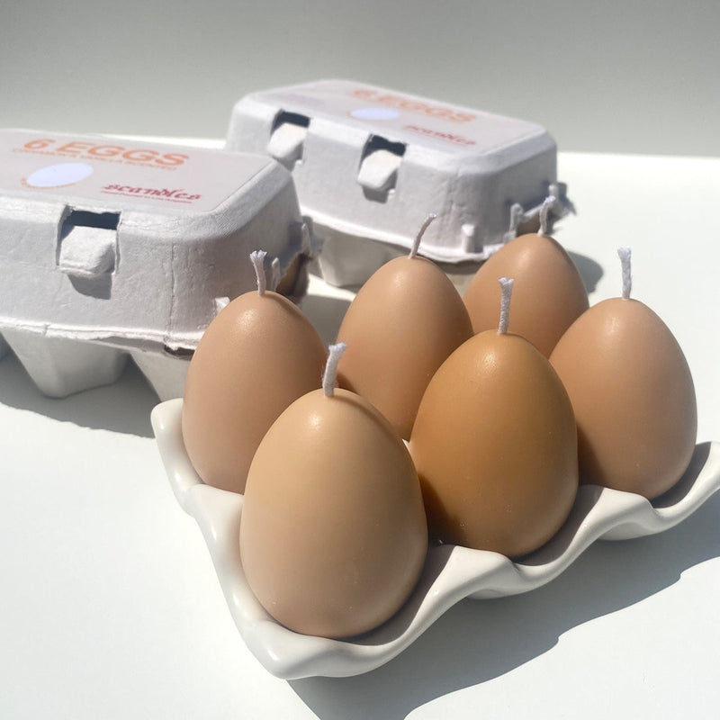 Egg Candles | Box of Six-zoom-