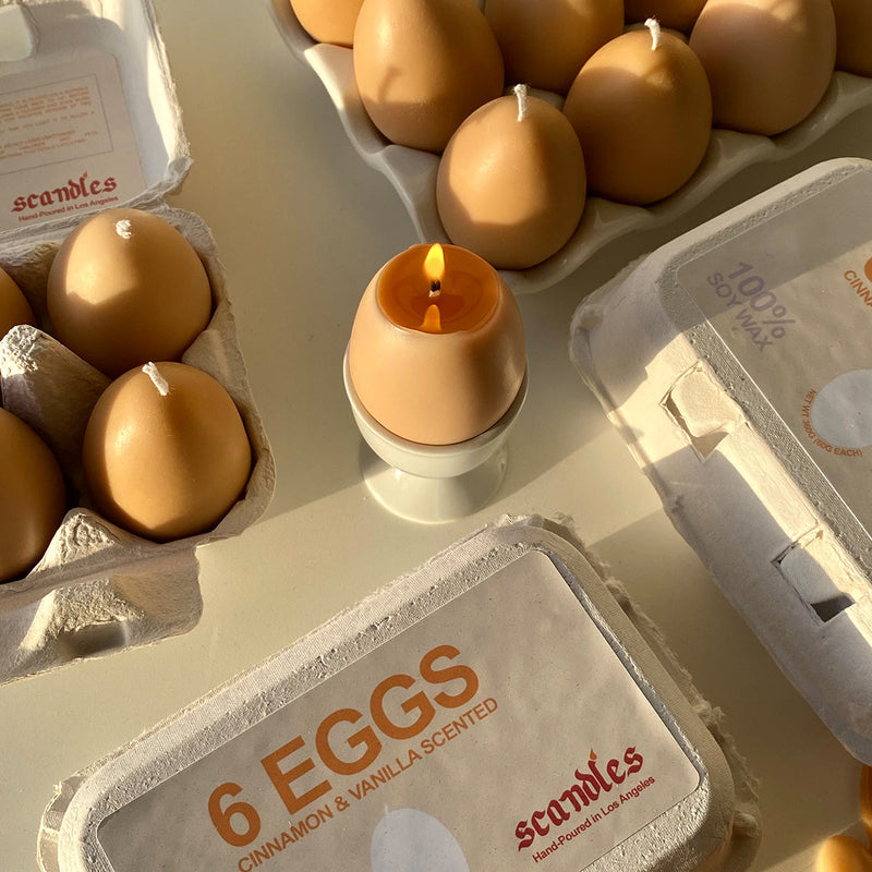 Egg Candles | Box of Six-zoom-