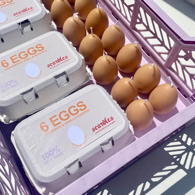 Egg Candles | Box of Six-zoom-