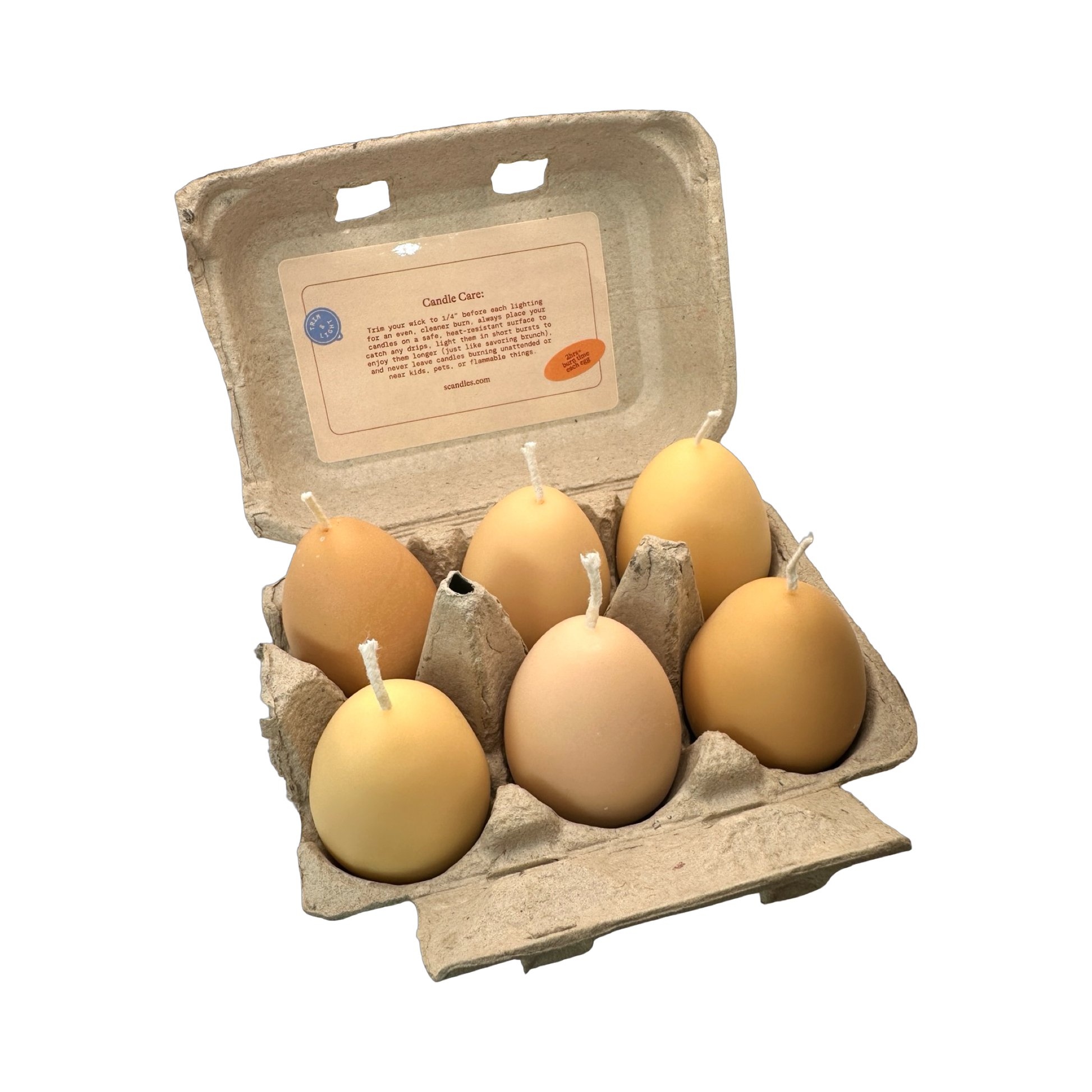 Egg Candles | Box of Six-15