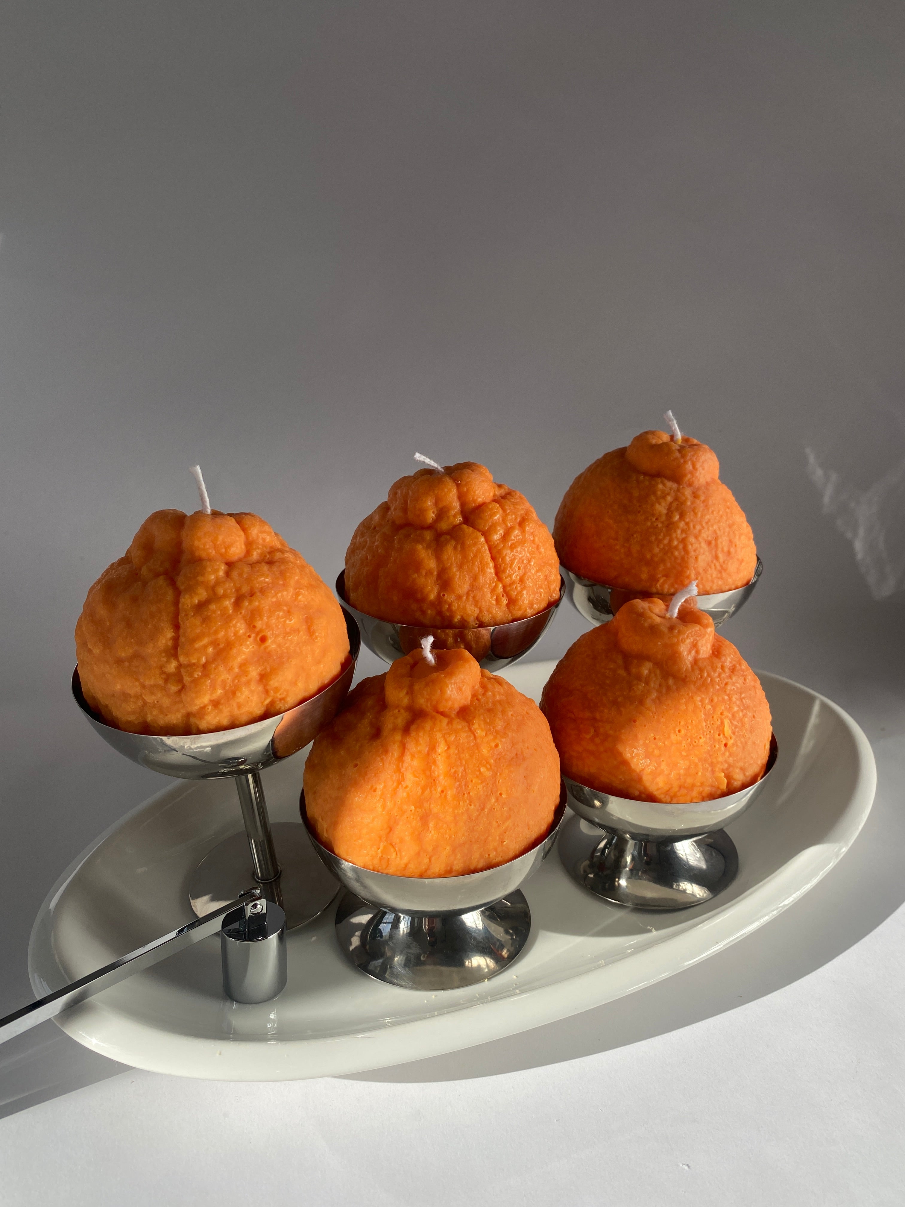 Large Dekopon Orange Candle-zoom-12