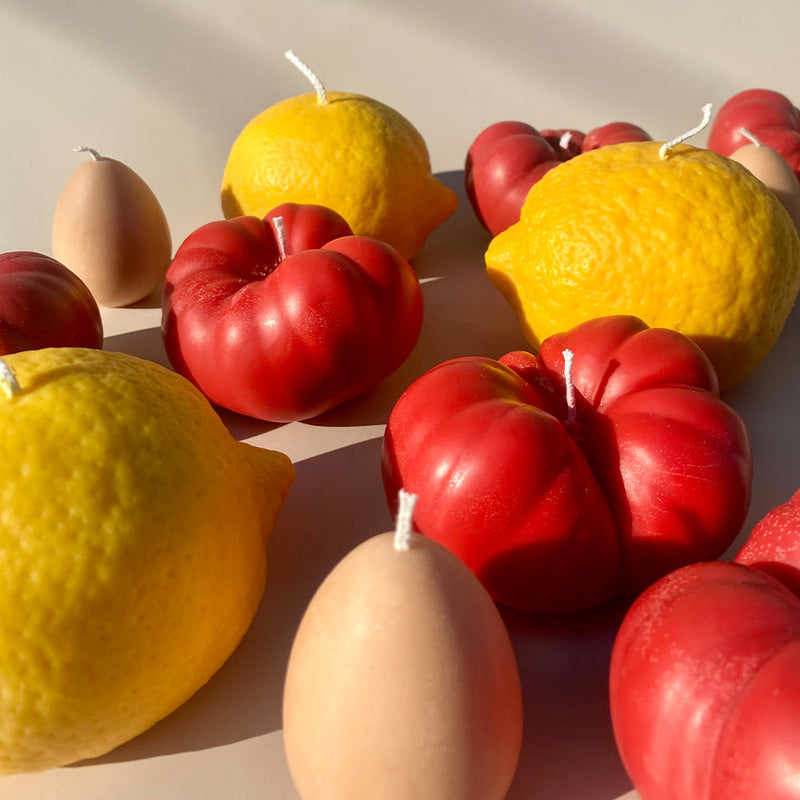 Heirloom Tomato Candle | Red-zoom-
