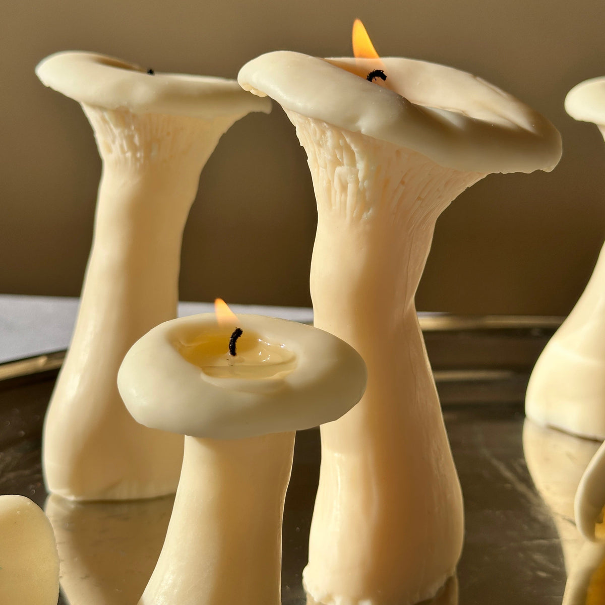 Mushroom Candle Set | Pack of Three-7