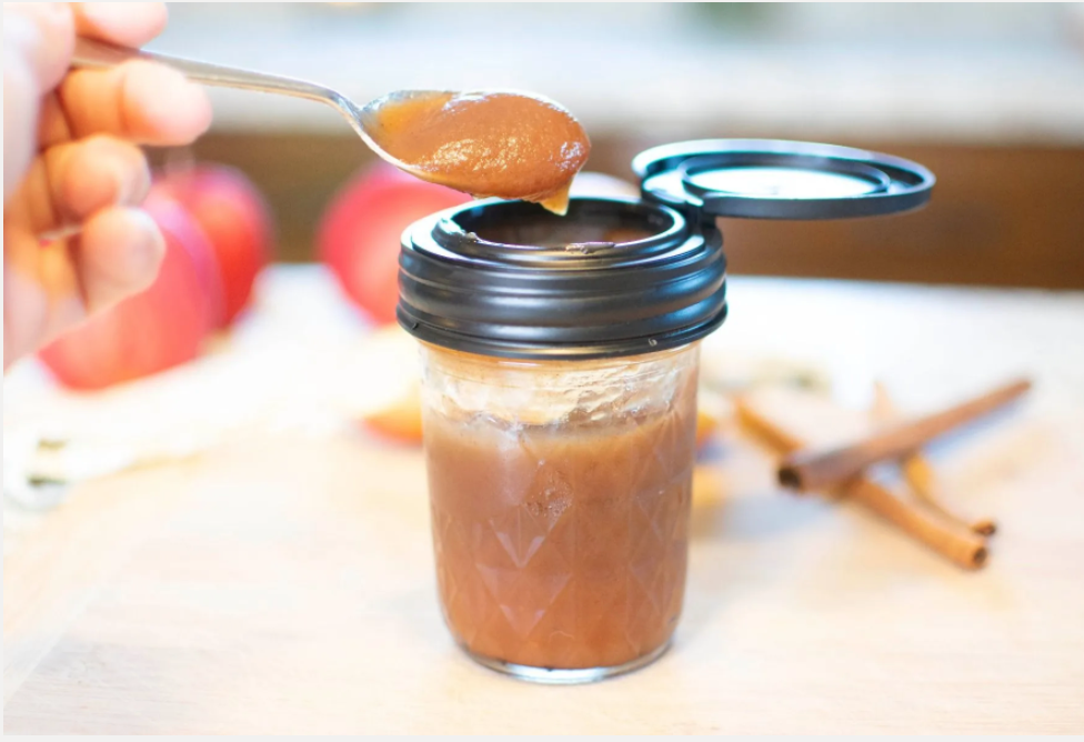 reCAP® Regular Mouth Mason Jar FLIP Top Lid-zoom-1