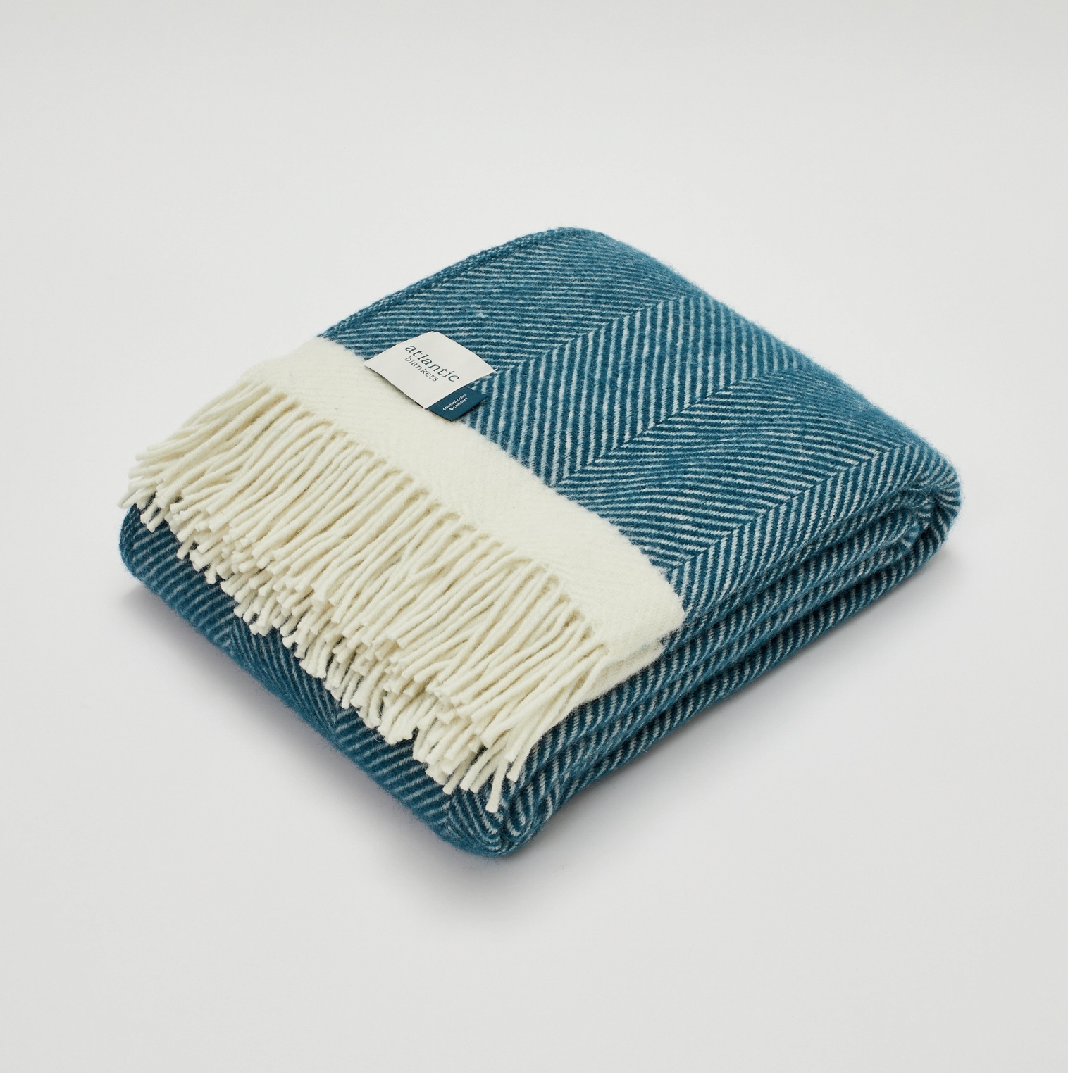 Herringbone Wool Blanket-zoom-3