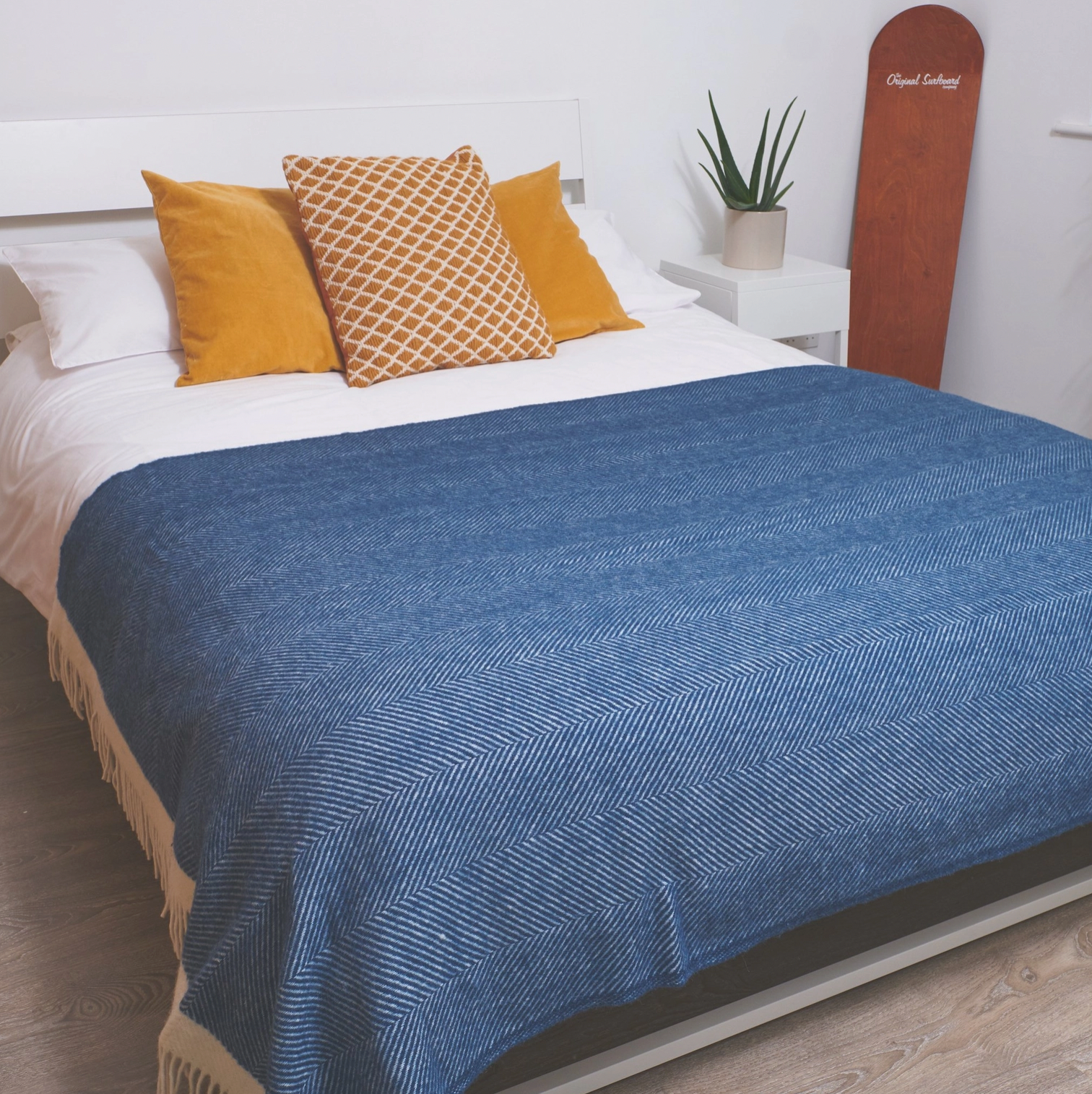 Herringbone Wool Blanket