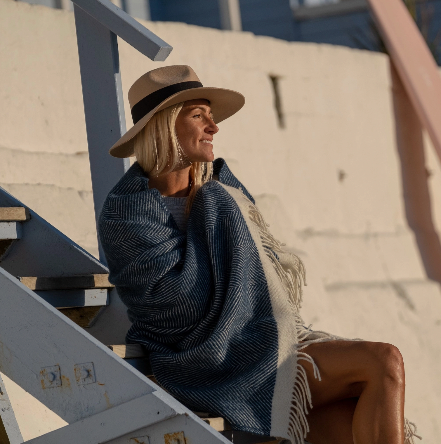 Herringbone Wool Blanket-zoom-6