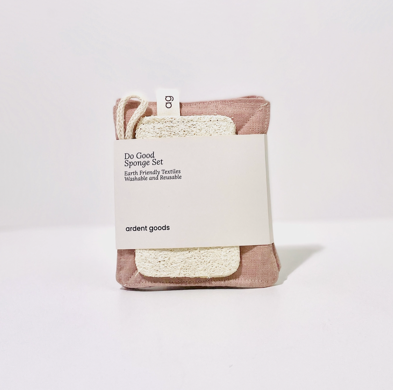 Reusable Linen Sponge & Loofa Set