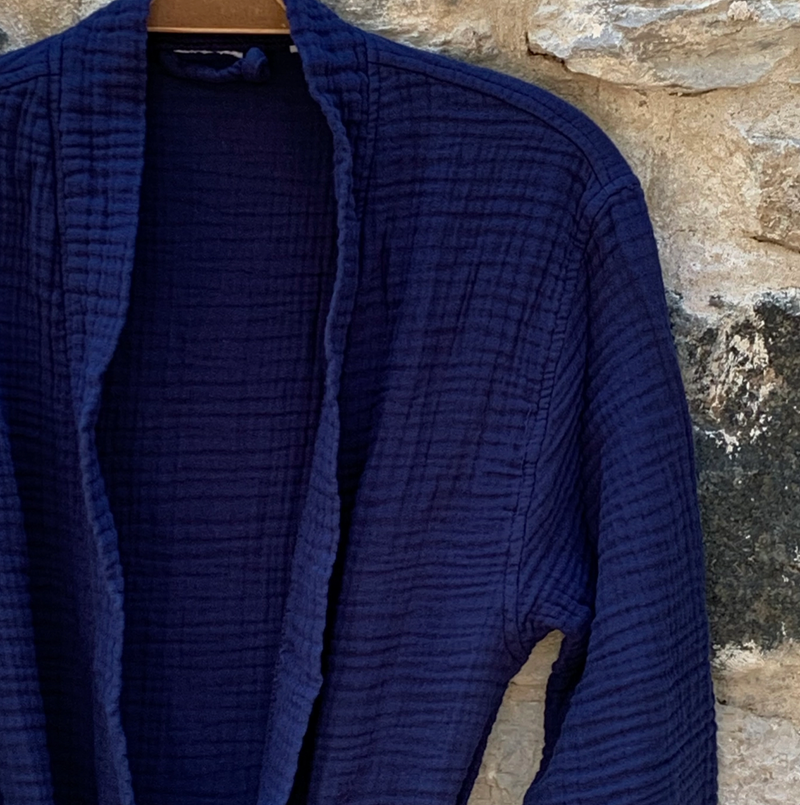 Muslin Bath Robe-zoom-