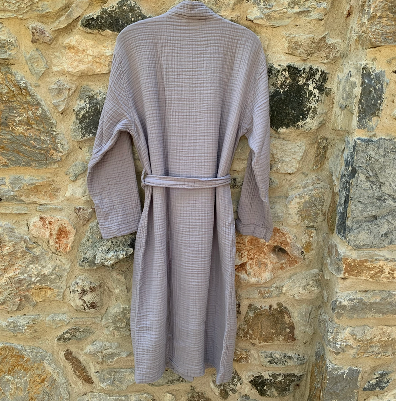 Muslin Bath Robe-zoom-