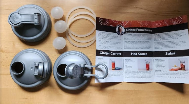 reCAP® Mason Jar Fermentation Starter Kit