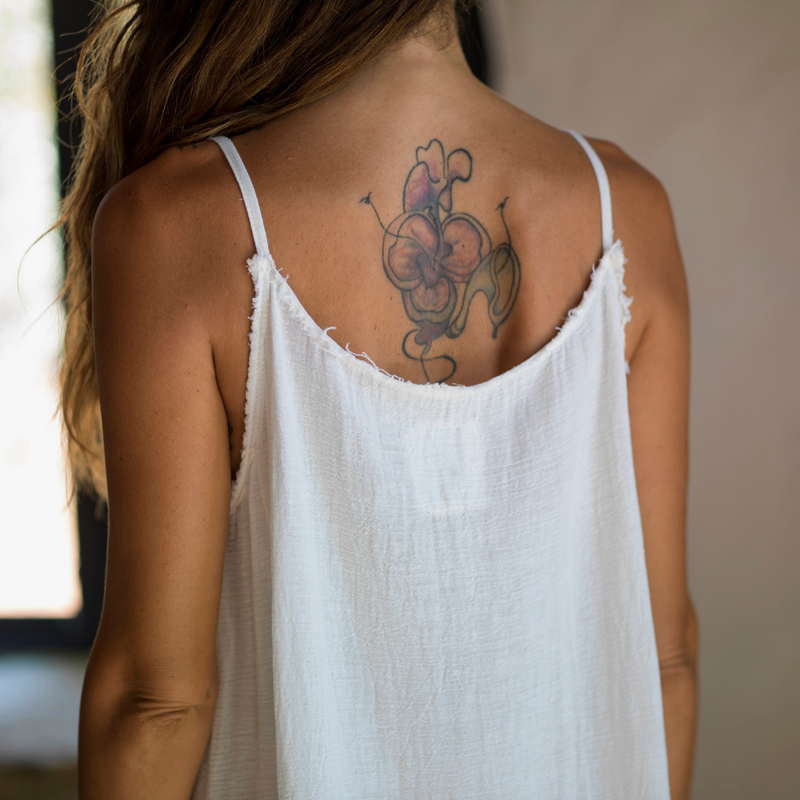 Organic Sile Maxi Dress-zoom-