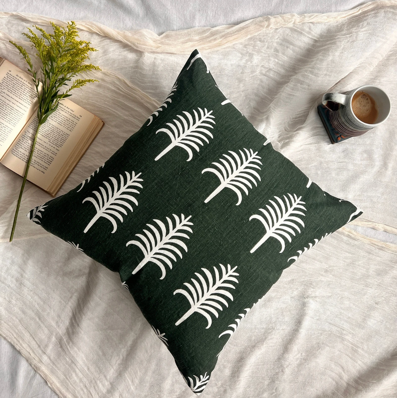 Coastal Calm Linen Pillow Cover  (Set of 2)-zoom-