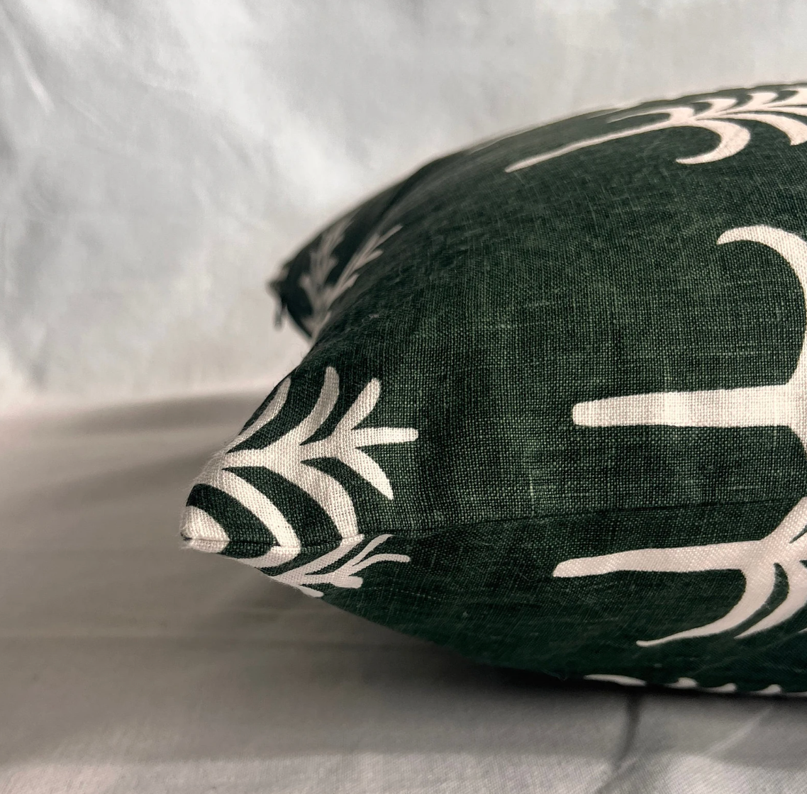 Coastal Calm Linen Pillow Cover  (Set of 2)-zoom-4