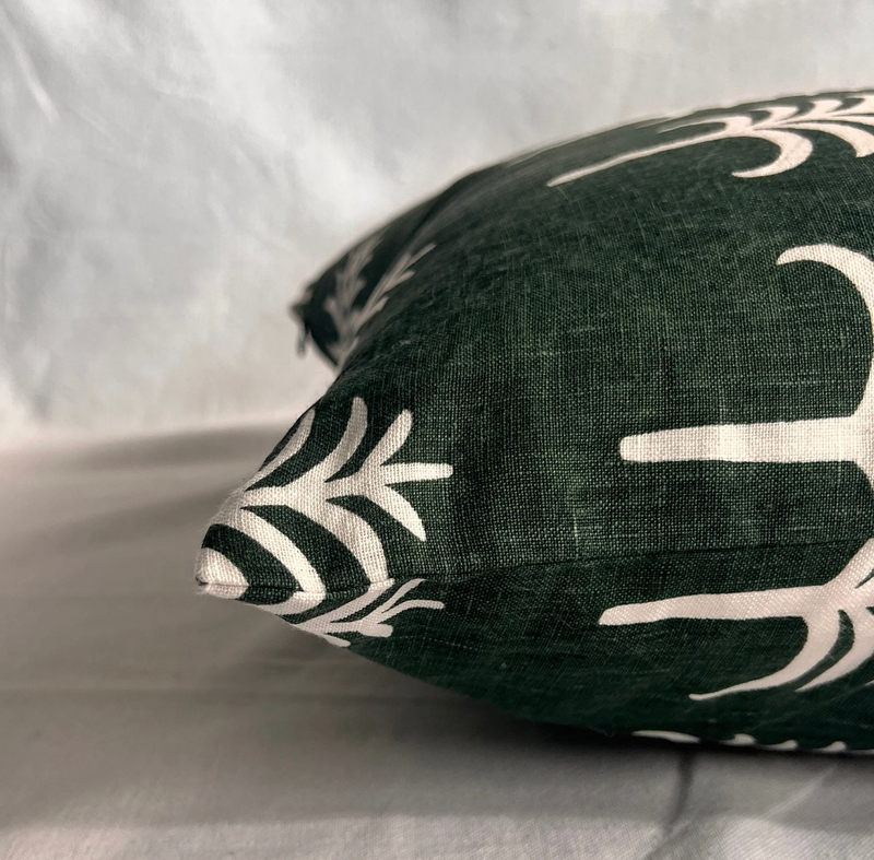 Coastal Calm Linen Pillow Cover  (Set of 2)-zoom-