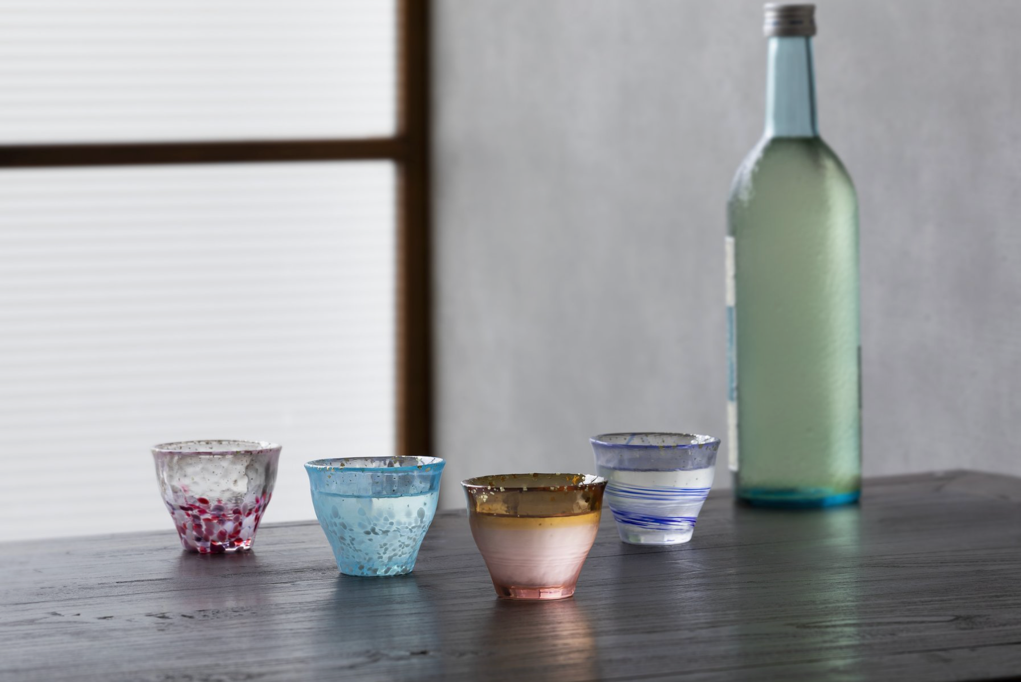 Gui-nomi Sake Cup - Scarlet Sky-zoom-2