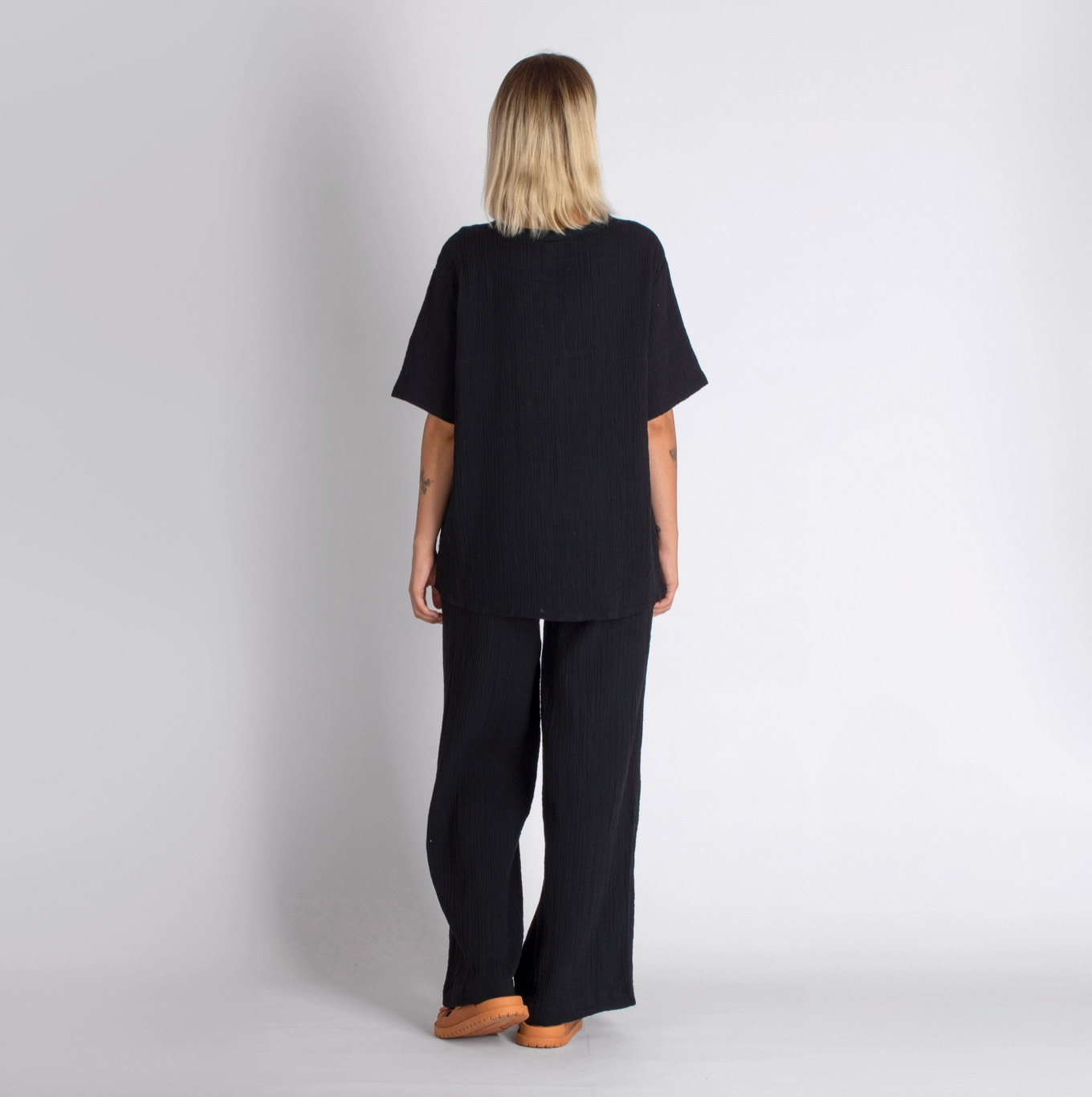 Double-Layered Muslin T-Shirt-zoom-6