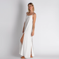 Double-Layered Muslin Maxi Dress