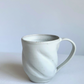 White Spiral Mug