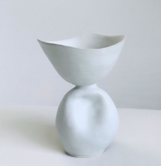 Sculptural Pedestal Bowl