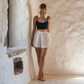 Double-Layered Muslin Shorts