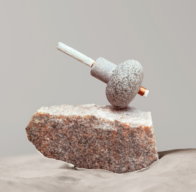 Stone Base Oil Torch-zoom-
