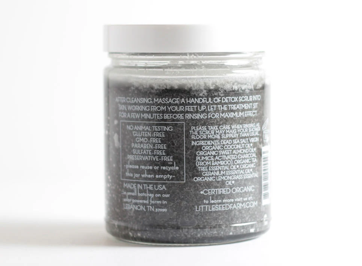 Activated Charcoal Detox Salt Scrub-zoom-4