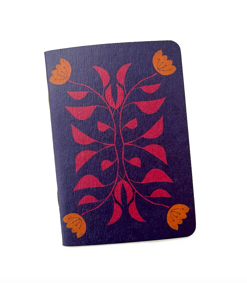 Block Print Pocket Notebook | Two Pack-zoom-