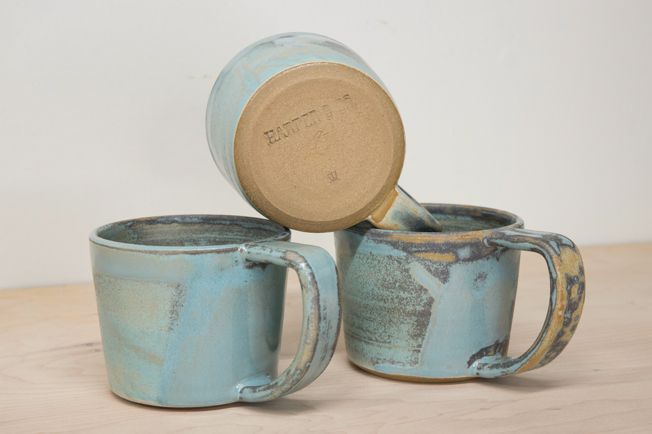 Semi-Satin Turquoise Mug