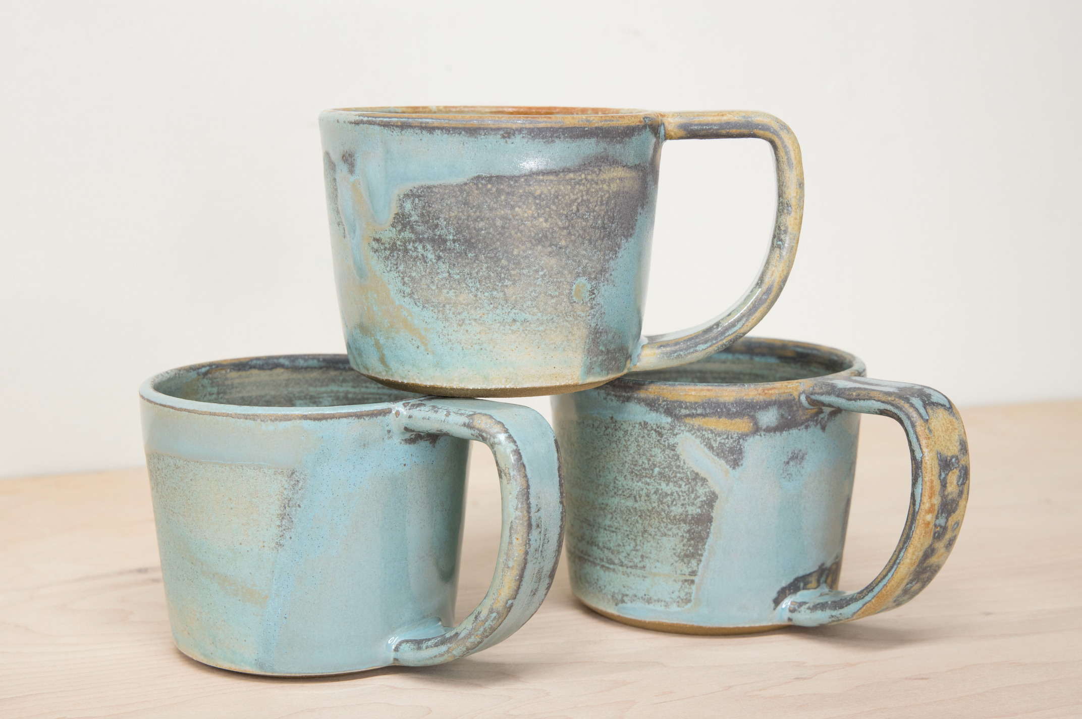 Semi-Satin Turquoise Mug-zoom-1