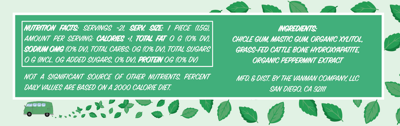 VanMan's Remineralizing Chewing Gum-zoom-