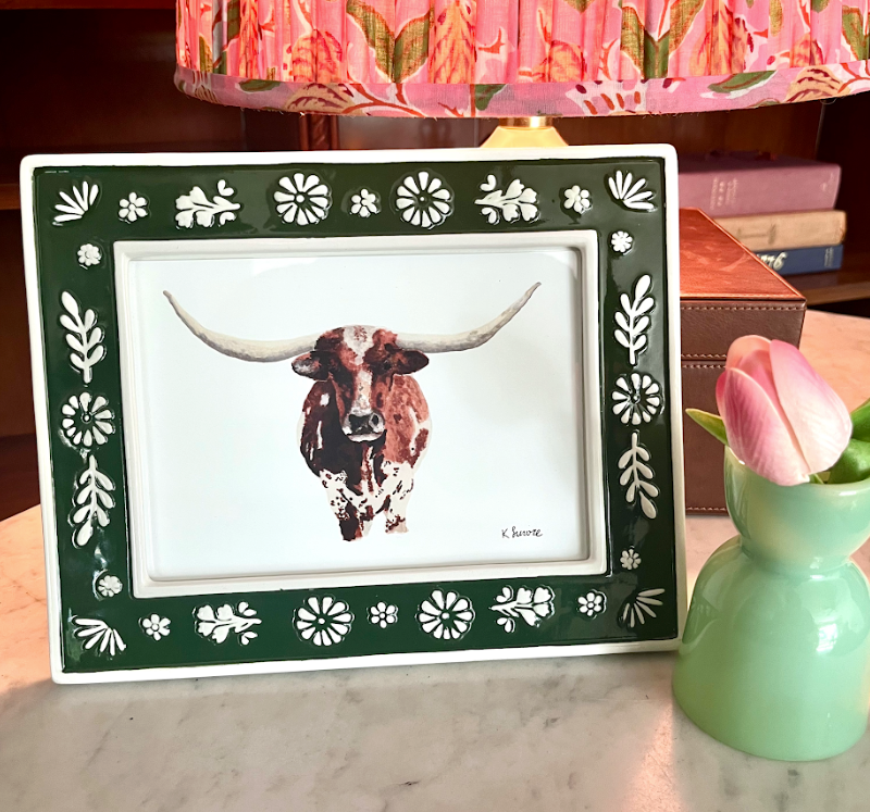 Texas Longhorn Print + Frame | Limited Edition