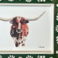 Texas Longhorn Print + Frame | Limited Edition