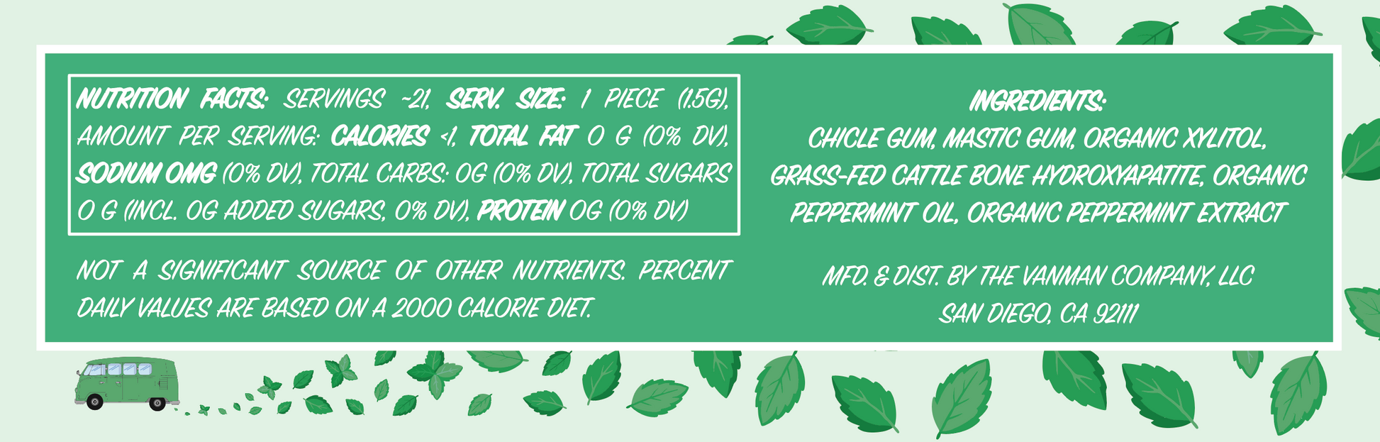 VanMan's Remineralizing Chewing Gum-4