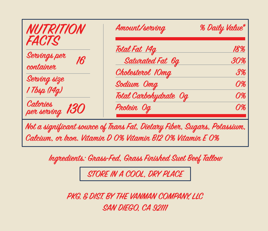 VanMan's Cooking Tallow-2