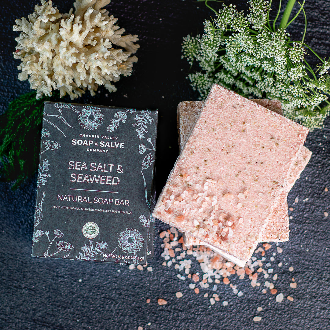 Natural Soap: Sea Salt & Seaweed Spa-3