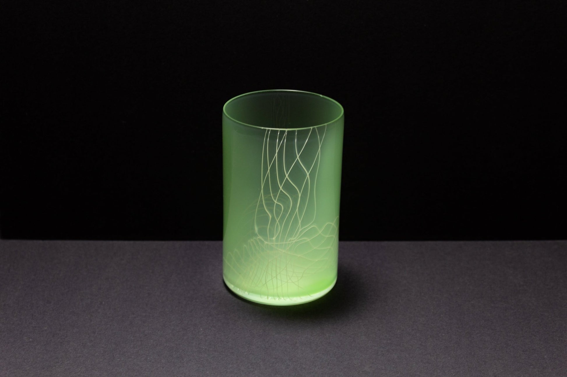 Seafoam Green Frequency 14 oz Glass - Aware House