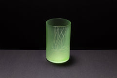 Seafoam Green Frequency 14 oz Glass - Aware House