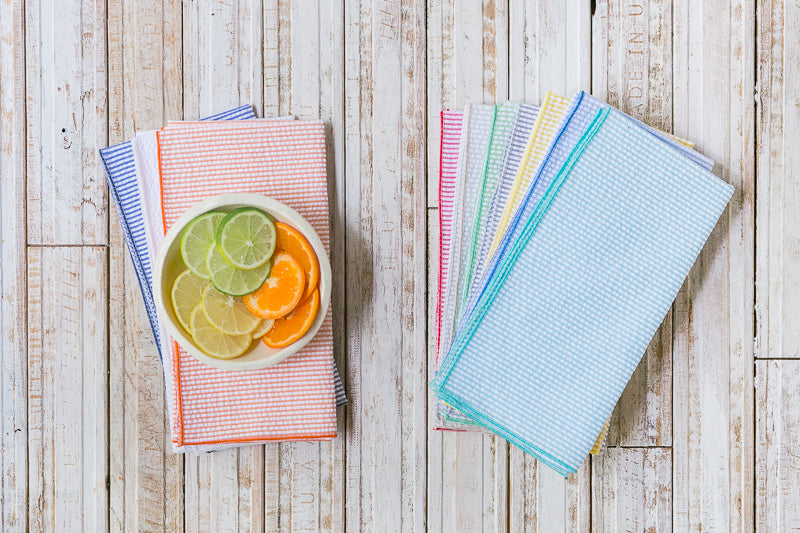 Seersucker Everyday Napkins | Set of Four