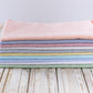Seersucker Cloth Napkins - Vibrant, Easy-Care | Set of Eight