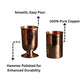 Copper Cocktail Glasses