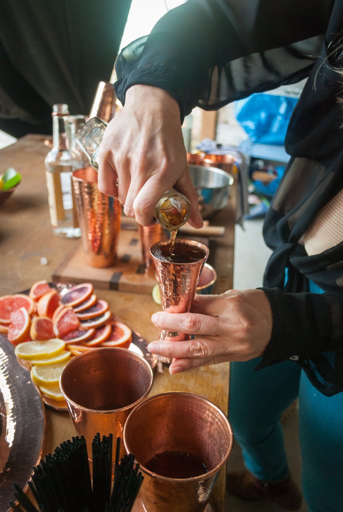 Copper Barman's Setup