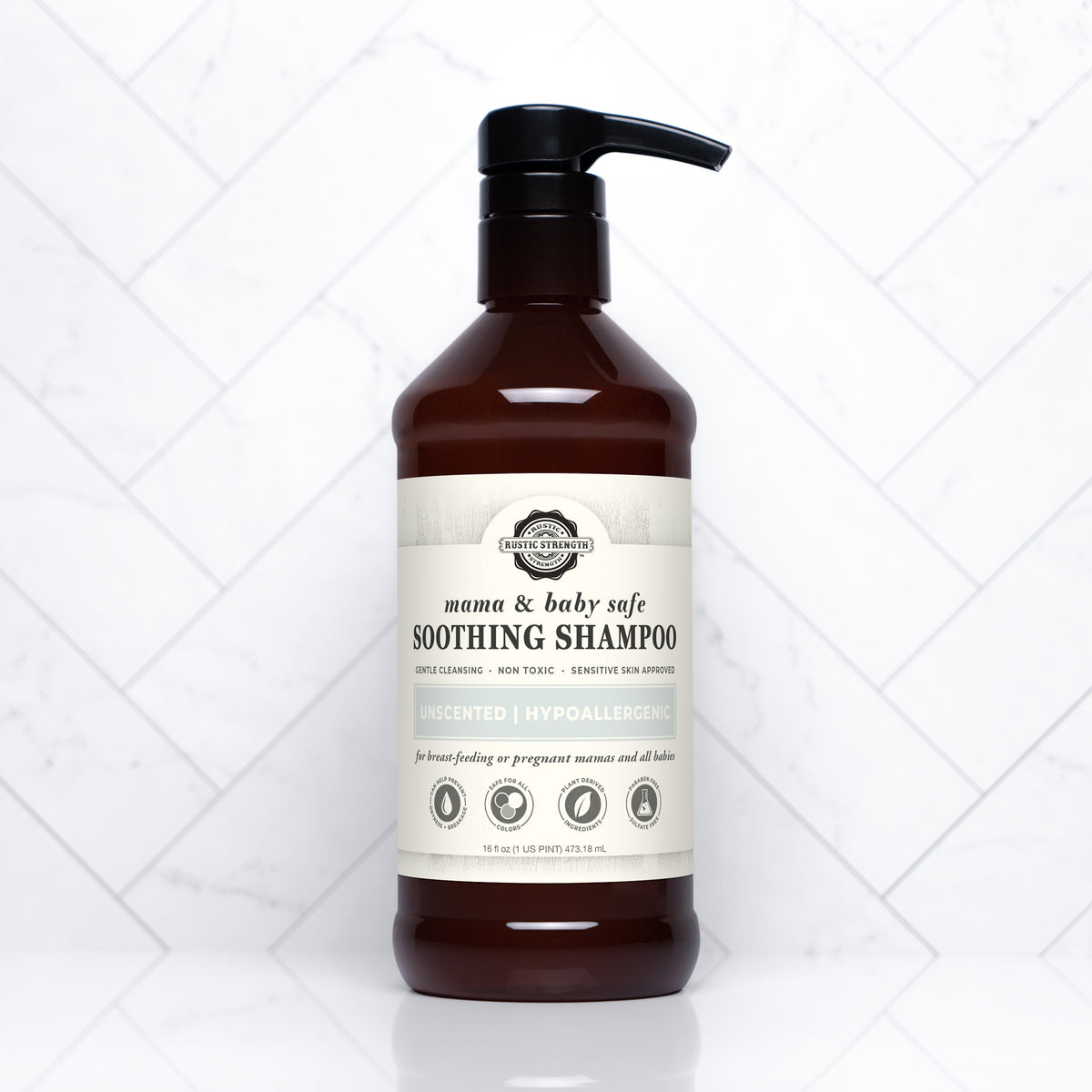 Soothing Shampoo | Mama + Baby Safe-1
