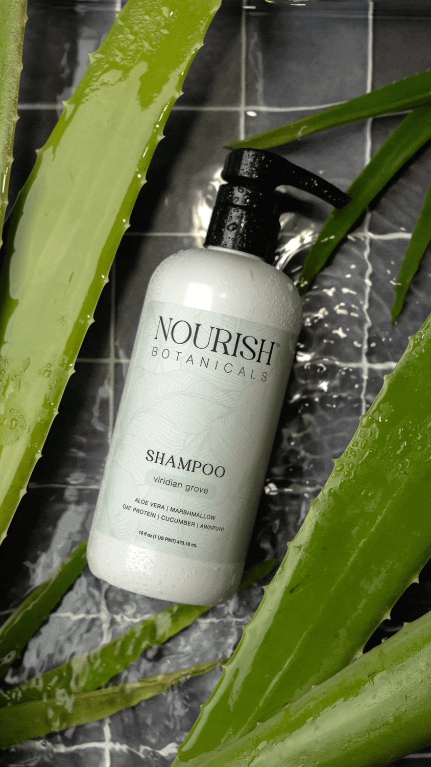 Aloe Vera Shampoo | Viridian Grove-6
