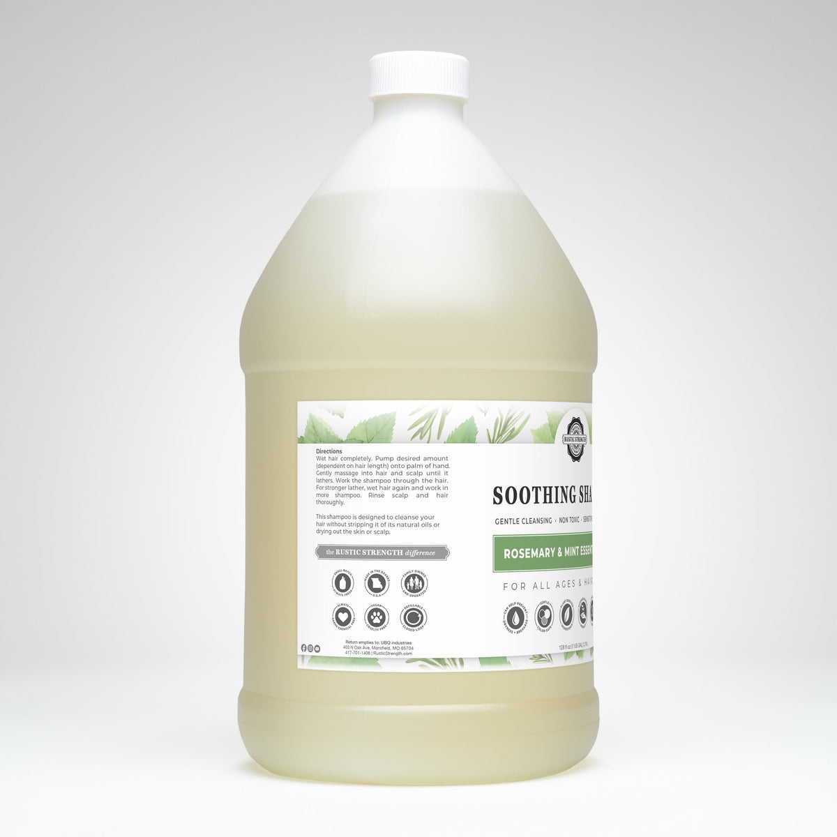 Soothing Shampoo | Rosemary & Mint-zoom-8