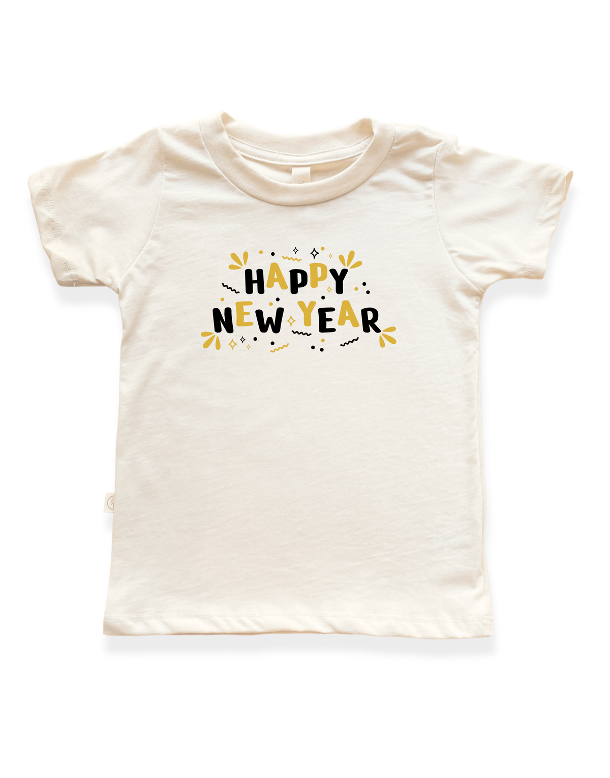 Happy New Year Organic Kids T-Shirt-1
