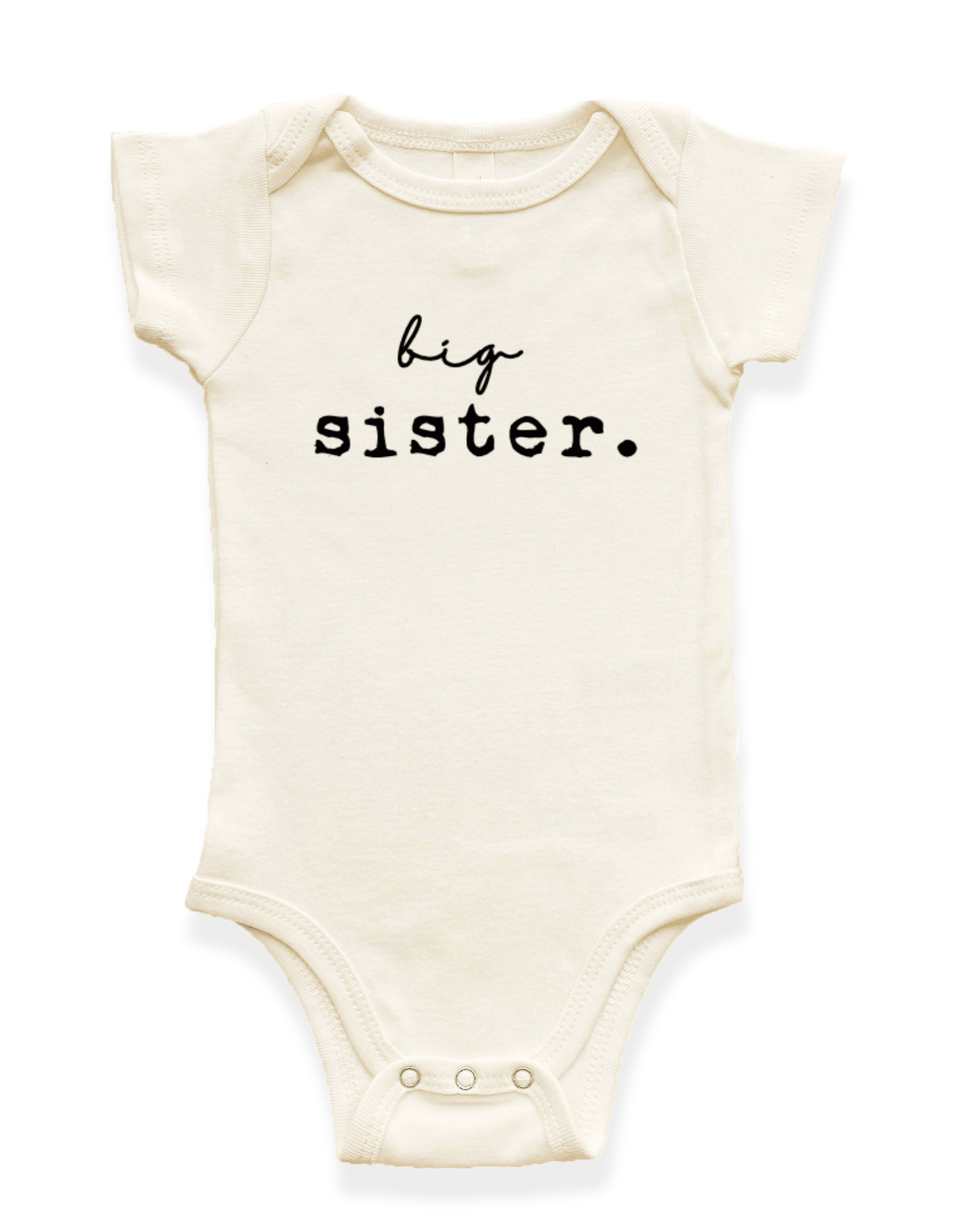 Big Sister Organic Baby Bodysuit - Aware House